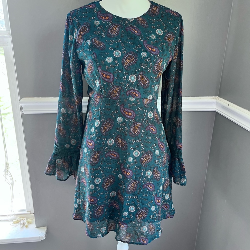 NWOT paisley dress